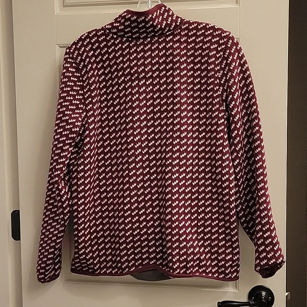 EUC - L.L. Bean Birdseye Fleece MED PETITE - Picture 5 of 6